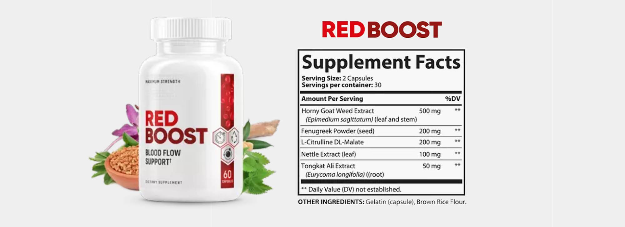 Red Boost male sexual supplement Facts